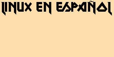 convert -size 400x200 -background NavajoWhite -font Metal-Lord label:"Linux en español" size_font_Metal-Lord.jpg