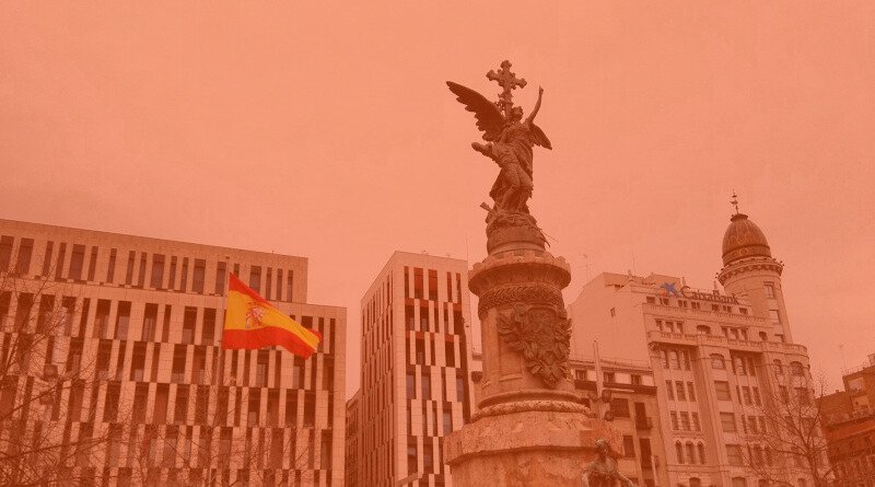 convert plaza_Espana_Zaragoza.jpg -fill OrangeRed -colorize 50% plaza_Espana_Zaragoza_colorize_50.jpg 